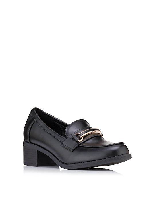 Plato Damen Mokassins in Schwarz Farbe