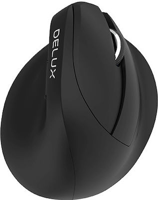 Delux M618Mini Magazin online Ergonomic Vertical Mouse Black