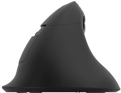 Delux M618Mini Mouse Wireless Ergonomic Bluetooth Vertical Negru