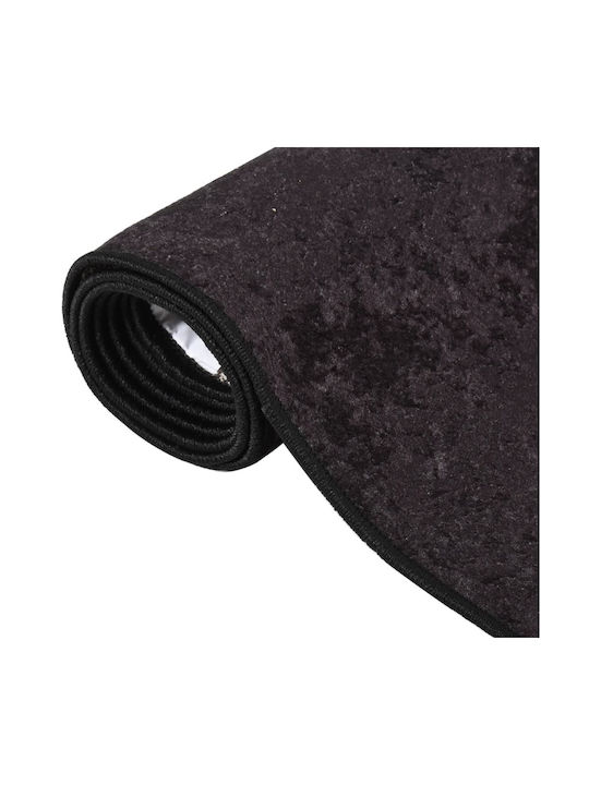 vidaXL Anti-slip Rug Rectangular Charcoal