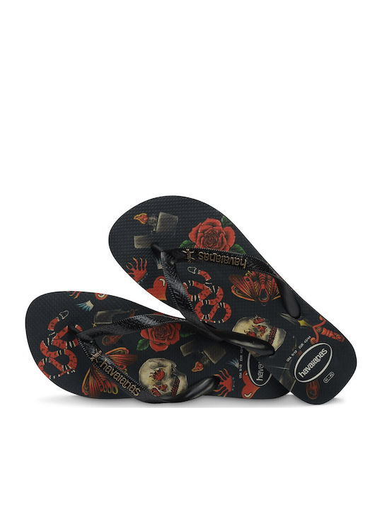 Top Tribo Ανδρικά Flip Flops Μαύρα