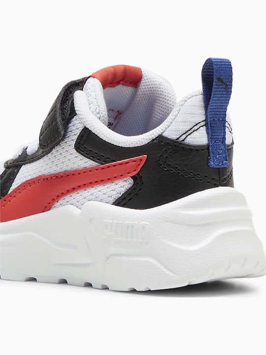 Trinity Lite AC+ Kids Sneakers with Hoop & Loop Closure Multicolour
