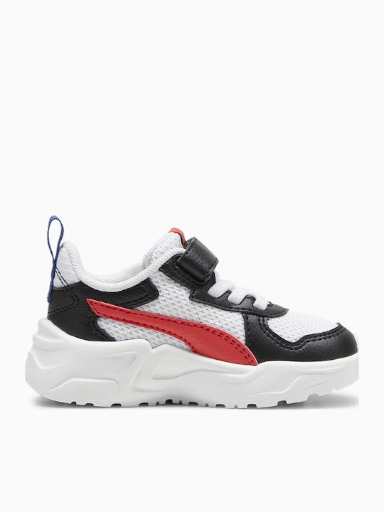 Trinity Lite AC+ Kids Sneakers with Hoop & Loop Closure Multicolour