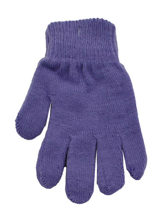 Brims and Trims Women's Knitted Gloves Purple