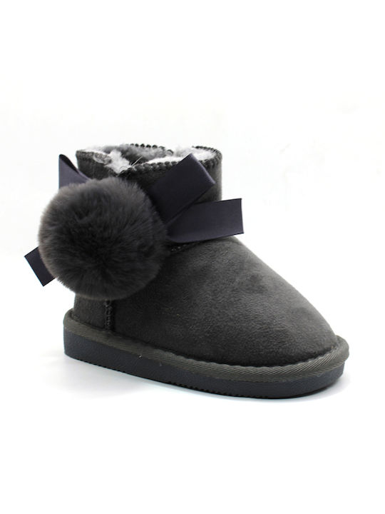 Le Petit Kids Boots Gray