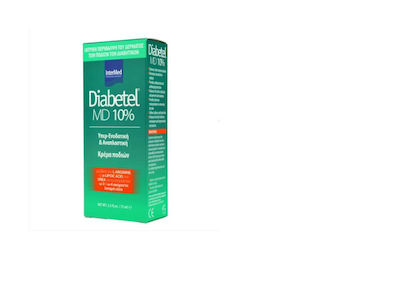 InterMed Diabetel MD 10% Feuchtigkeitsspendende Creme für Diabetischer Fuß mit Harnstoff 75ml