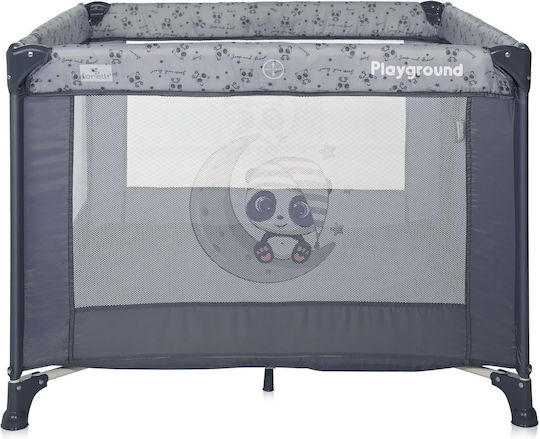 Lorelli Cool Grey Pandas Парк с Матрак Сив 100x100см