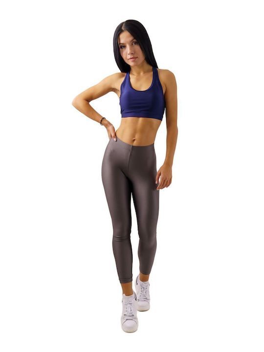 My Wrap Frauen Leggings Glänzend Ανθρακί