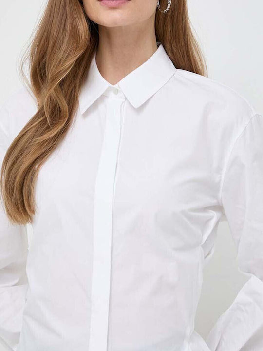 Women's Long Sleeve Shirt White