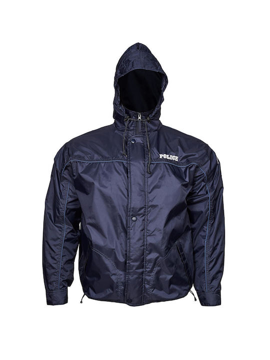 GreekForces Police Windproof Jacket Blue 102112972