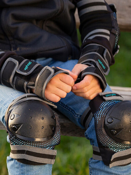 Powerslide Joker Children's Protective Gear Set for Rollers Black
