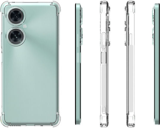 Sockproof Dual Layer Back Cover Silicone Transparent (Huawei Nova 11i)
