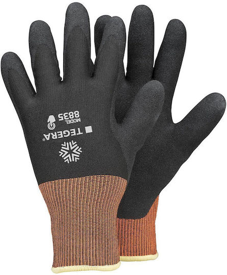 Ejendals Gloves for Work Cold-Resistant Black Nitrile 1pcs
