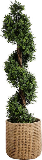 GloboStar Artificial Garden Giuseppe Ghiveci Poliester Maro cu suport 35x35x33εκ.