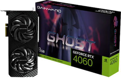 Gainward GeForce RTX 4060 8GB GDDR6 Ghost Κάρτα Γραφικών