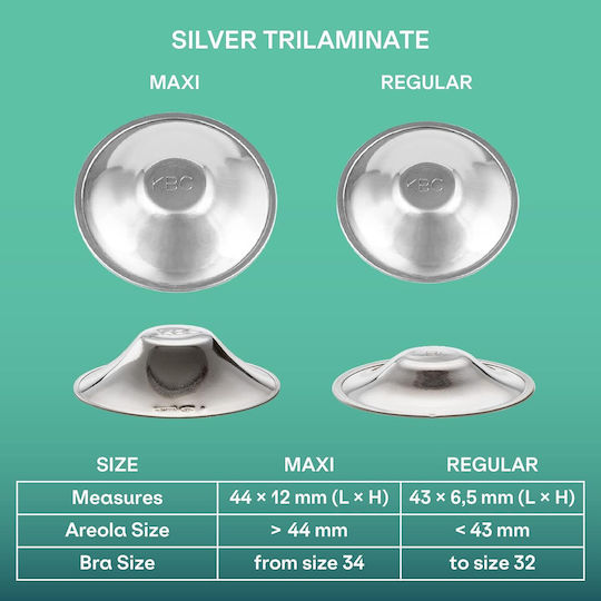 eKoala Koala Silver Cups Large Κοχύλια Στήθους 2τμχ