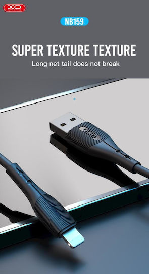 XO Nb159 USB-A zu Lightning Kabel Lila 1.2m (16.005.0287)