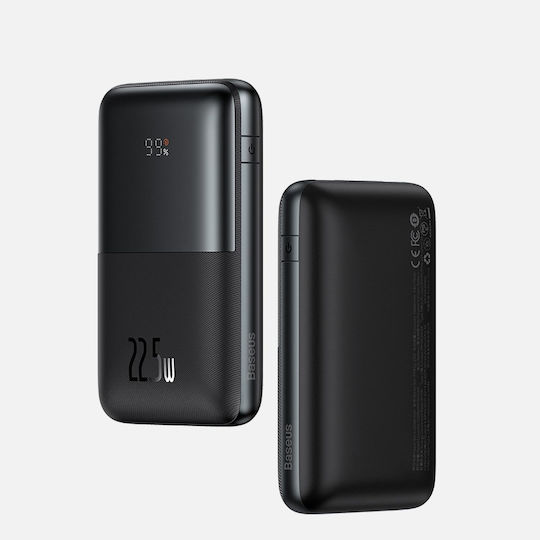 Baseus Bipow Pro Power Bank 20000mAh 22.5W με 2 Θύρες USB-A και Θύρα USB-C Power Delivery Μπλε