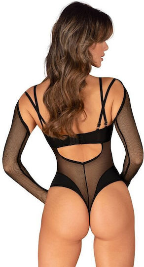 Obsessive Nesari Sexy Γάντια Μαύρα