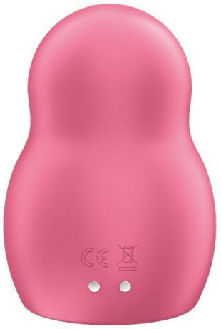 Satisfyer Pro To Go 1 Aspirator Pentru Vagin Și Clitoris Vibrator Dublu Cu Puls De Aer Roz