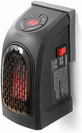 InnovaGoods Heatpod Heizlüfter Wand 400W