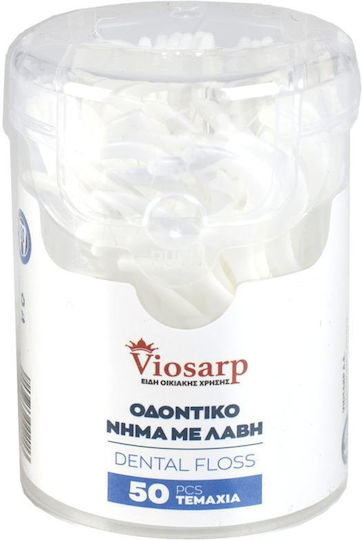 Viosarp Dental Floss with Handle 50pcs