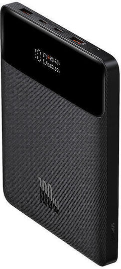 Baseus Blade Power Bank 20000mAh 100W with 2 USB-A Ports and 2 USB-C Ports Power Delivery Black