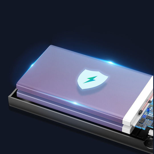 Baseus Adaman Power Bank 20000mAh 22.5W με 2 Θύρες USB-A και Θύρα USB-C Power Delivery / Quick Charge 3.0 Μαύρο
