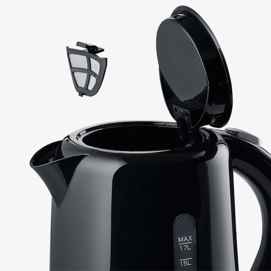 Severin WK 4322 Βραστήρας 1.7lt 2200W Μαύρος