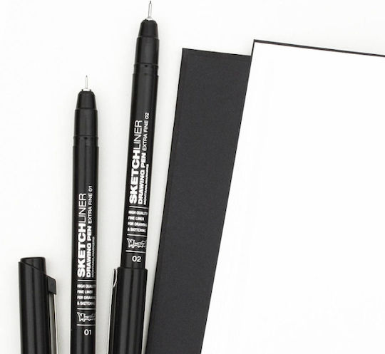 Montana Cans Μαρκαδόρος Σχεδίου Black 0.2mm