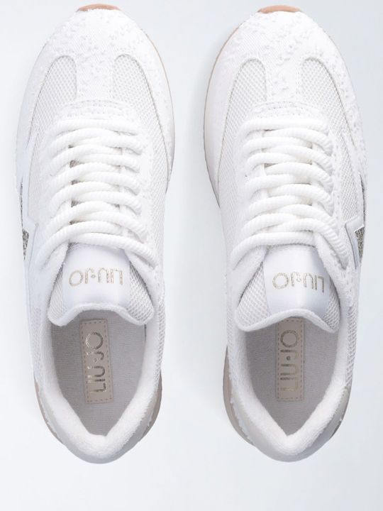 Sneakers White / Light Gold