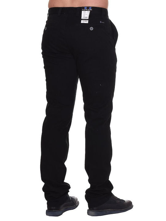 Luigi Morini Men's Trousers Black