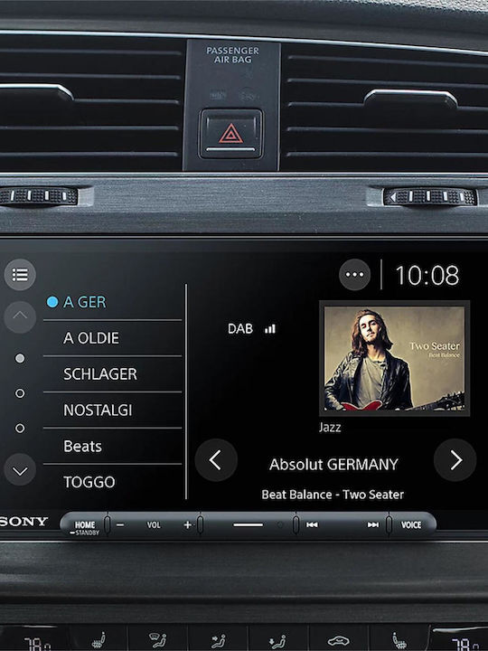 Sony Ηχοσύστημα Αυτοκινήτου (Bluetooth/USB/WiFi/GPS) με Οθόνη Αφής 6.9"