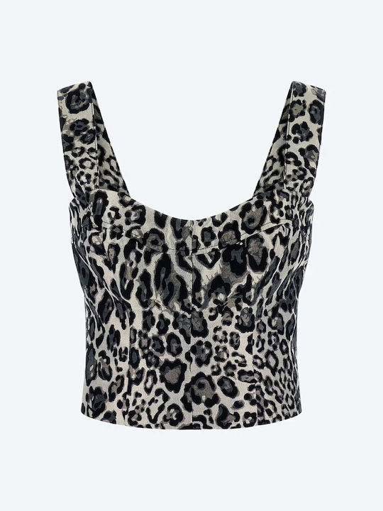 Guess Sl Bluză Corset pentru Femei cu Bretele Multi