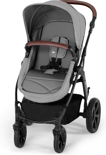 Kinderkraft Moov CT Mink Pro Verstellbar 3 in 1 Baby Kinderwagen Geeignet für Neugeborene Gray 12kg