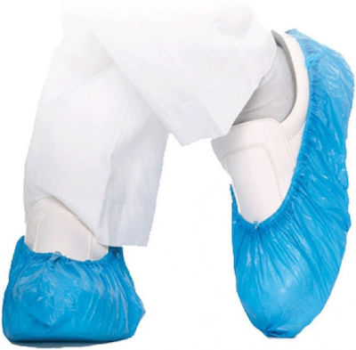 Disposable Shoe Covers in Blue Color 100pcs