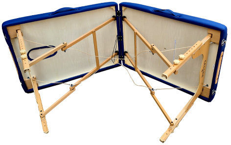 Sintang Falcon Hestia Легло Масаж и Физиотерапия Син от Дърво 66x184см.