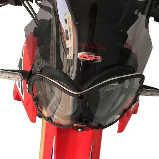 GP Kompozit Protecție far motocicletă Honda CRF 250 Negru