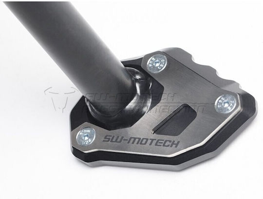 SW-Motech Motorcycle Side Stand Extension in Silver Color STS.04.102.10100/B