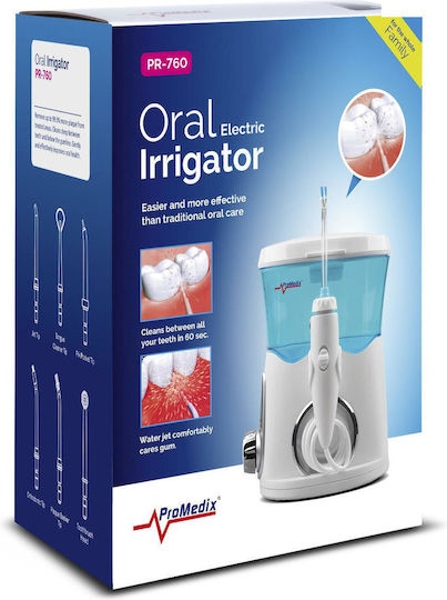 ProMedix PR-760 Water Flosser με Θήκη Ταξιδίου Μπλε
