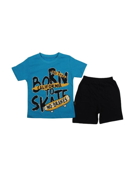 Moyes Kinder Set mit Shorts Sommer 2Stück blue