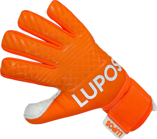 Mănuși De Portar Quartz Metal Pro Lupos — Latex German Quartz — Tăietură Negativă — Portocalii