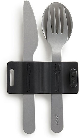 Lekue Besteckset Edelstahl Gray 3Stück