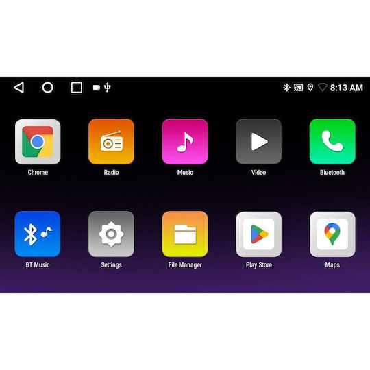 Digital IQ Auto-Audiosystem für Audi A3 2003-2012 (Bluetooth/USB/AUX/WiFi/GPS/Apple-Carplay/Android-Auto) mit Touchscreen 9"