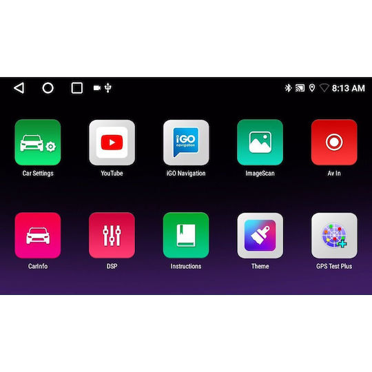 Digital IQ Auto-Audiosystem für Audi A3 2003-2012 (Bluetooth/USB/AUX/WiFi/GPS/Apple-Carplay/Android-Auto) mit Touchscreen 9"