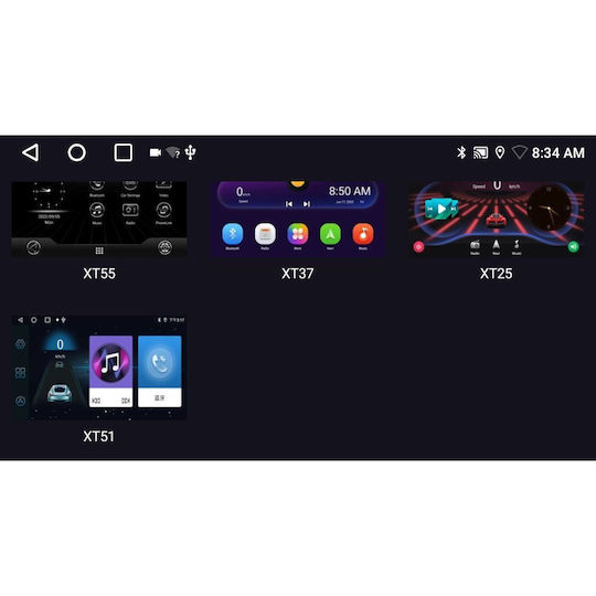 Digital IQ Auto-Audiosystem für Audi A3 2003-2012 (Bluetooth/USB/AUX/WiFi/GPS/Apple-Carplay/Android-Auto) mit Touchscreen 9"
