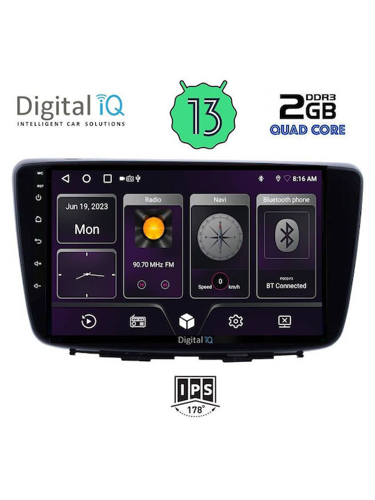 Digital IQ Car Audio System for Suzuki Baleno 2016-2022 (Bluetooth/USB/WiFi/GPS) with Touch Screen 9"