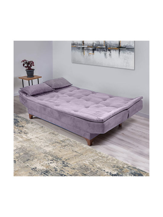 Lucas Dreisitzer Sofa Sofa Stoff Grey 190x85cm