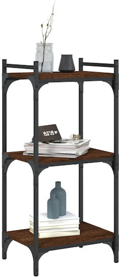 Bücherregal Braune Eiche 40x30x86cm