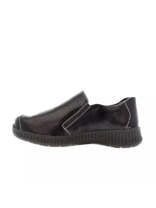 Suave Damen Slip-Ons Schwarz